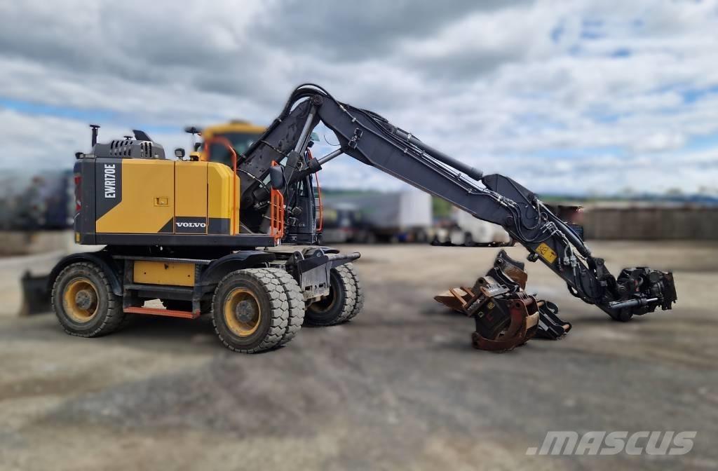 Volvo EWR 170 E Kolesové rýpadlá