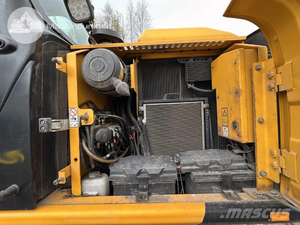 JCB JS 145 W Kolesové rýpadlá
