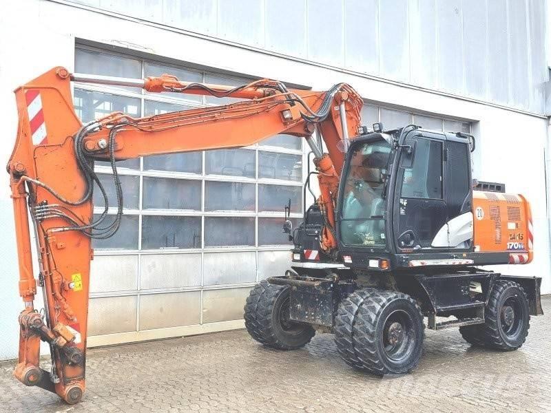 Hitachi ZX 170 W-6 Kolesové rýpadlá