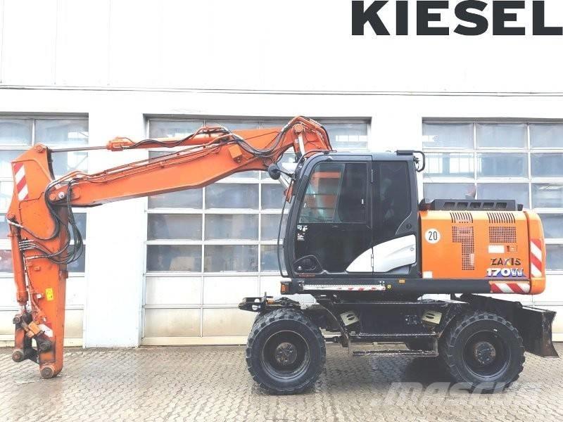 Hitachi ZX 170 W-6 Kolesové rýpadlá