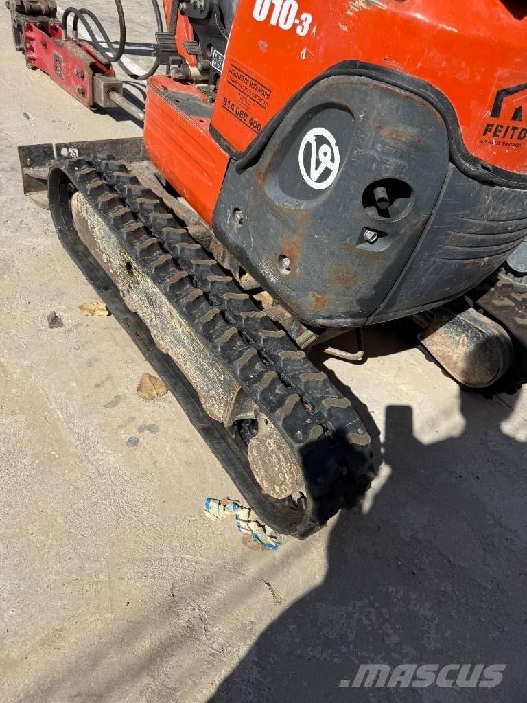Kubota U 10-3 Mini rýpadlá < 7t