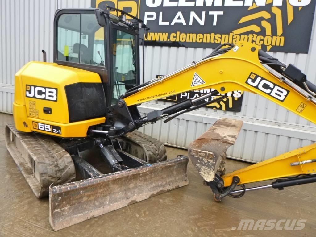 JCB 55 Z-1 Mini rýpadlá < 7t