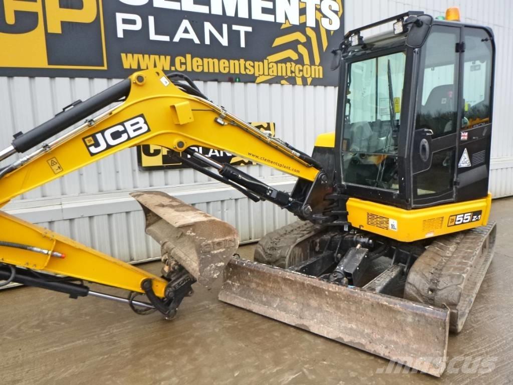 JCB 55 Z-1 Mini rýpadlá < 7t