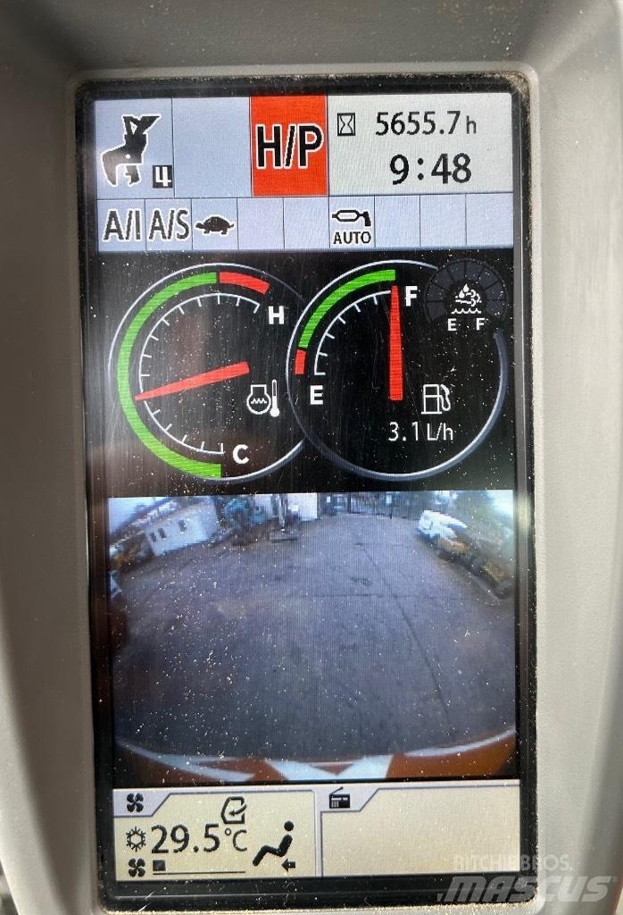 Hitachi 490 Pásové rýpadlá