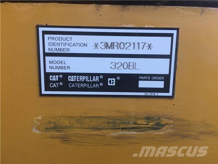 CAT 320 B Pásové rýpadlá