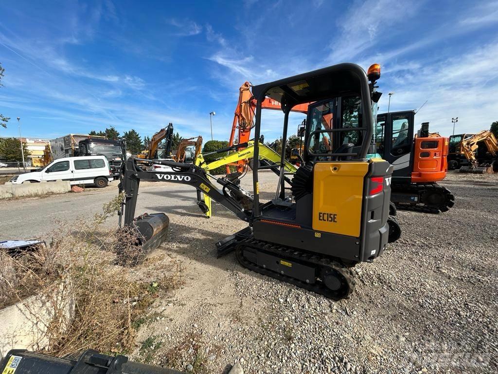 Volvo EC 15 E Mini rýpadlá < 7t
