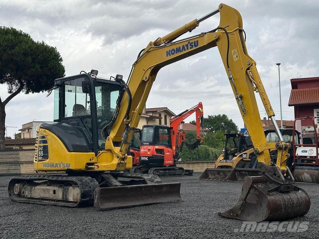 Komatsu PC55-MR3 Mini rýpadlá < 7t