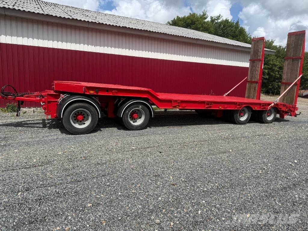  Blokvogn Anhænger Nízko rámové nákladné automobily