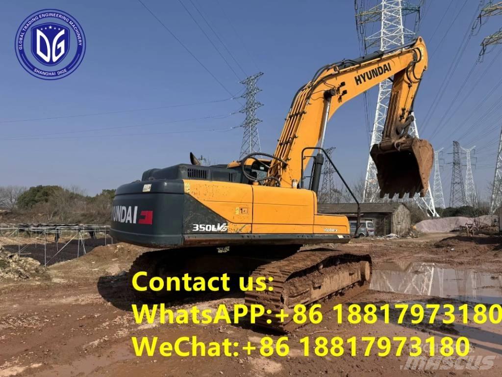 Hyundai R350LVS Pásové rýpadlá