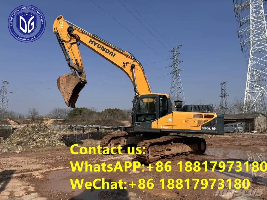 Hyundai R350LVS Pásové rýpadlá