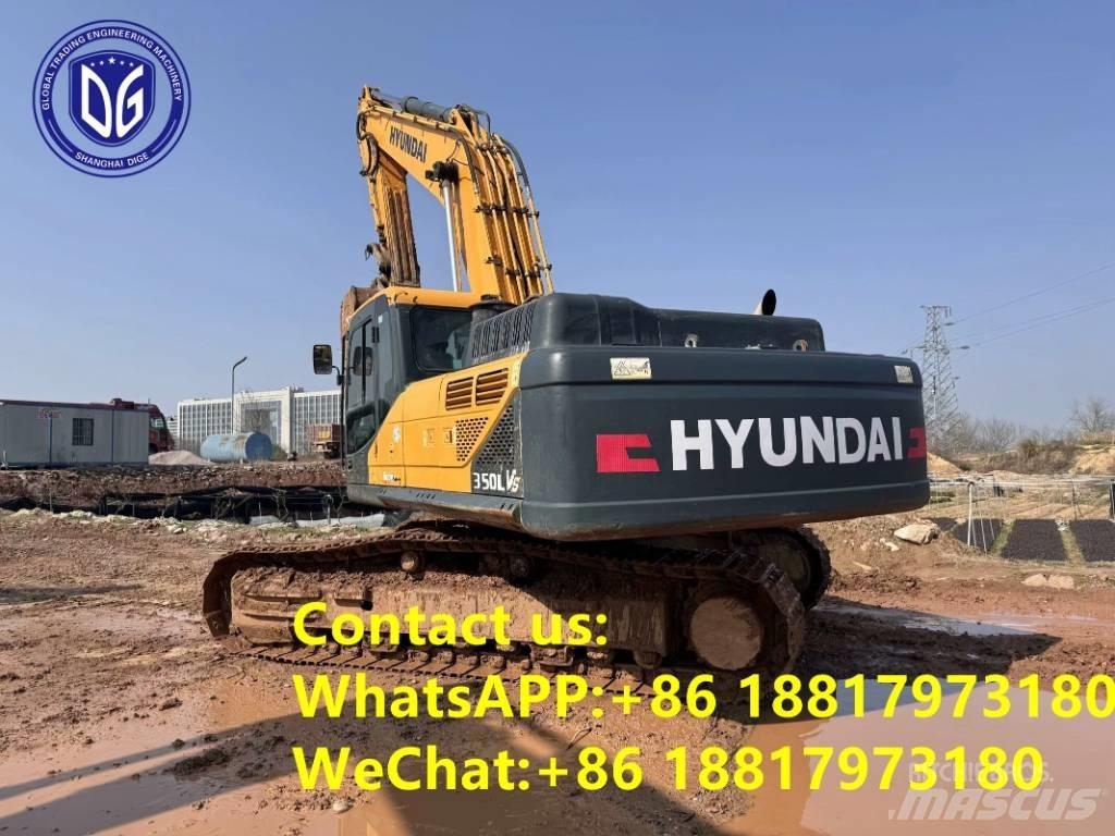 Hyundai R350LVS Pásové rýpadlá