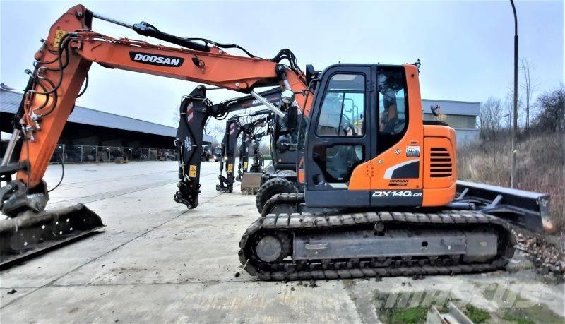 Doosan DX140LCR-5 Pásové rýpadlá