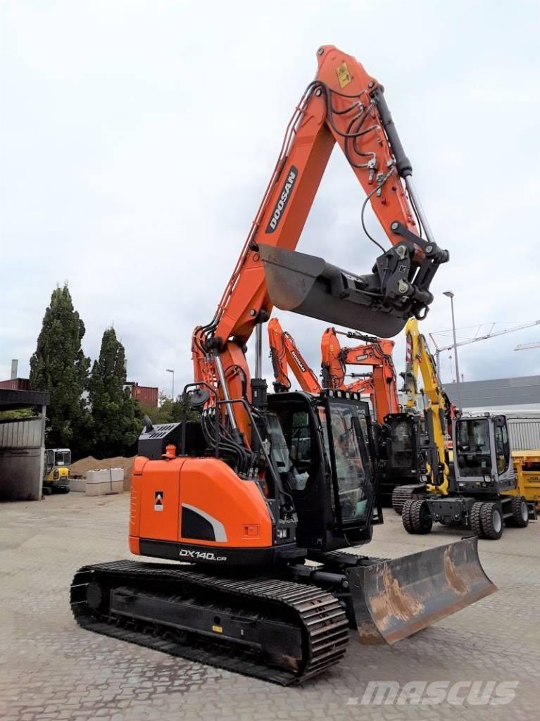 Doosan DX140LCR-5 Pásové rýpadlá