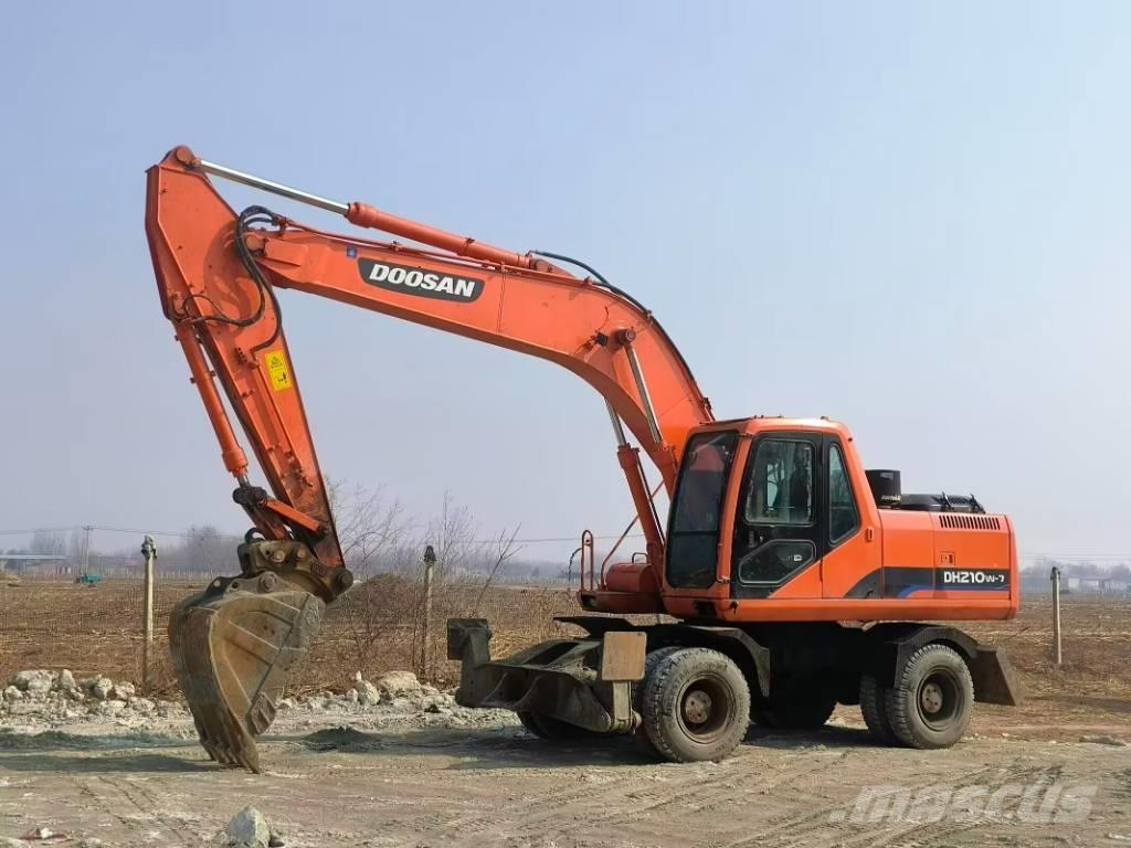 Doosan DH210W-7 Kolesové rýpadlá