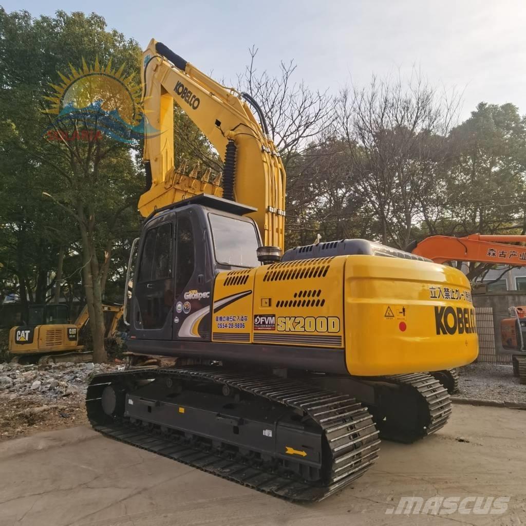Kobelco SK 200 Pásové rýpadlá