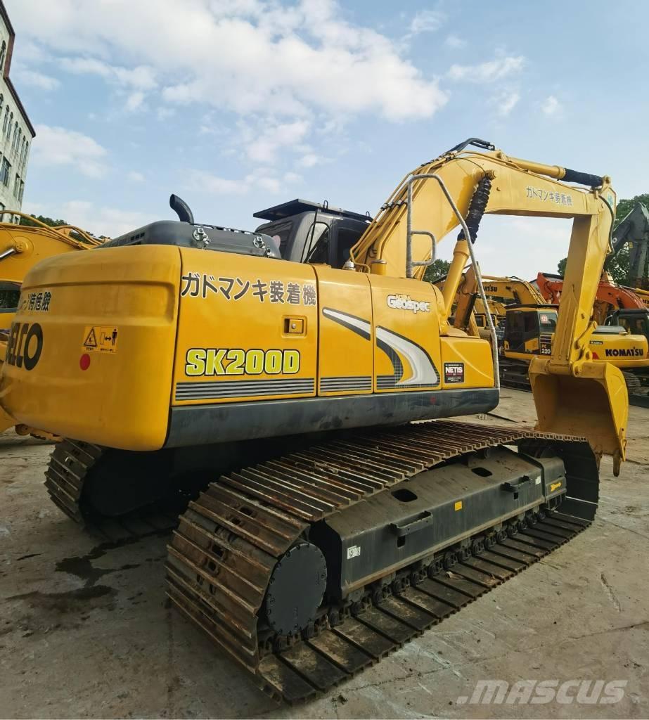 Kobelco SK 200 Pásové rýpadlá