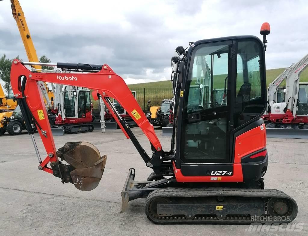 Kubota U27-4 Mini rýpadlá < 7t