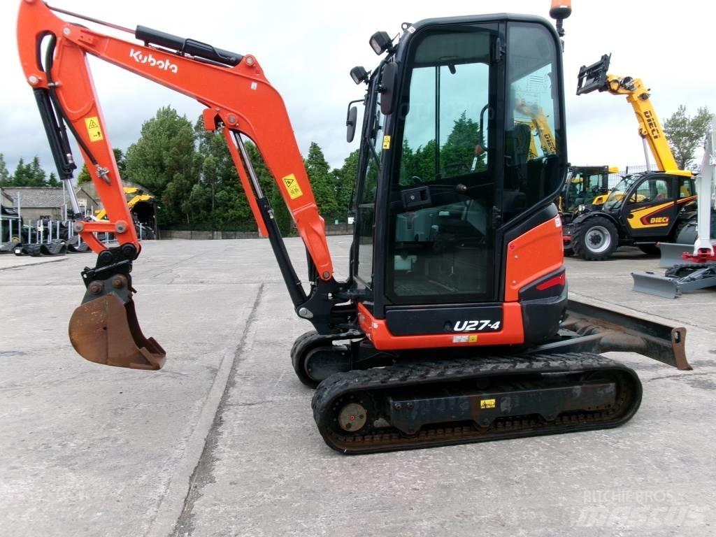 Kubota U27-4 Mini rýpadlá < 7t