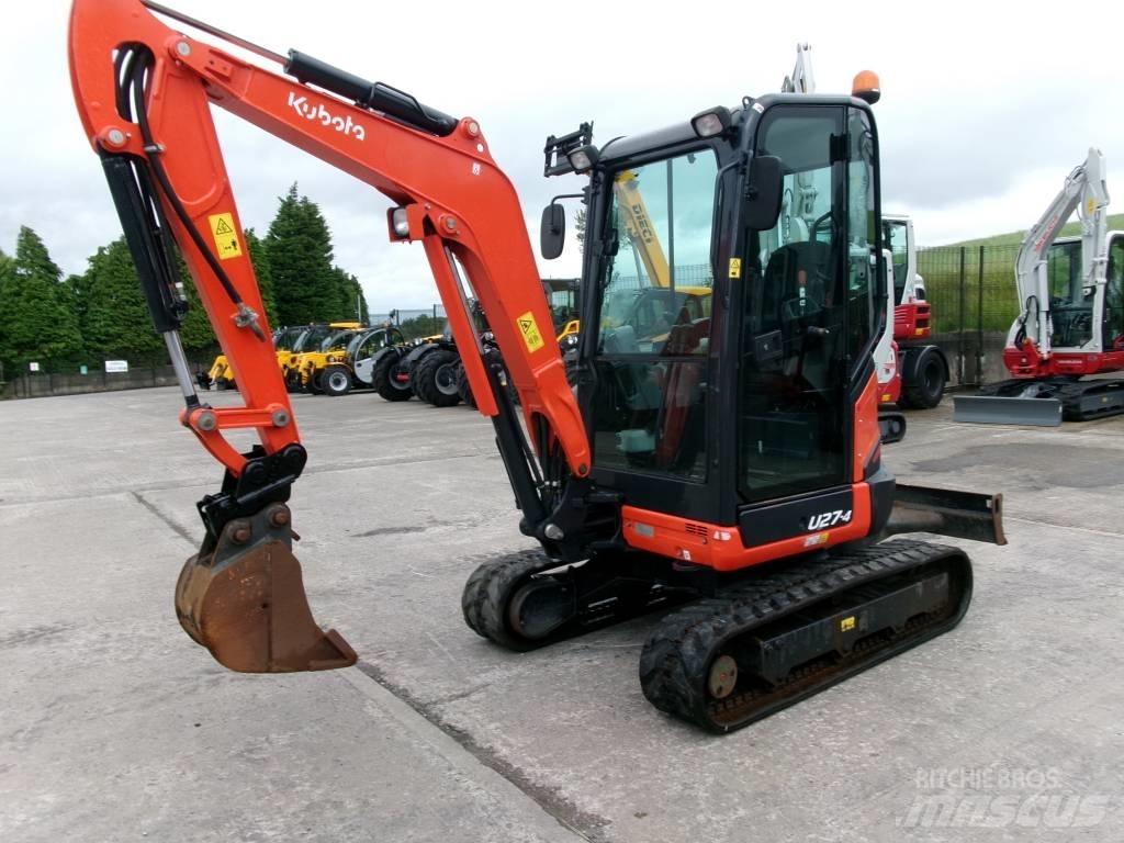 Kubota U27-4 Mini rýpadlá < 7t