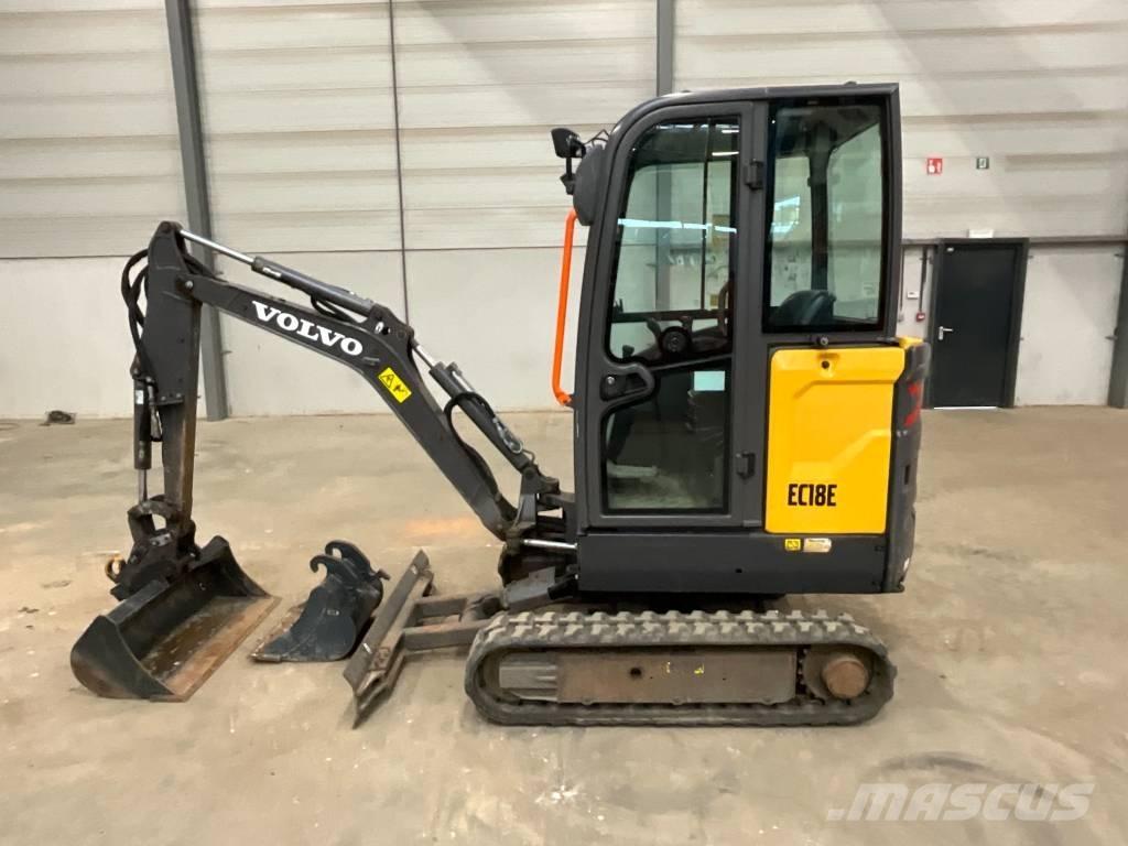 Volvo EC 18 E Mini rýpadlá < 7t