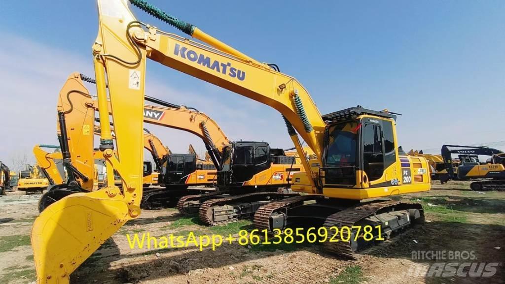 Komatsu PC 200-8 Midi rýpadlá 7 t - 12 t