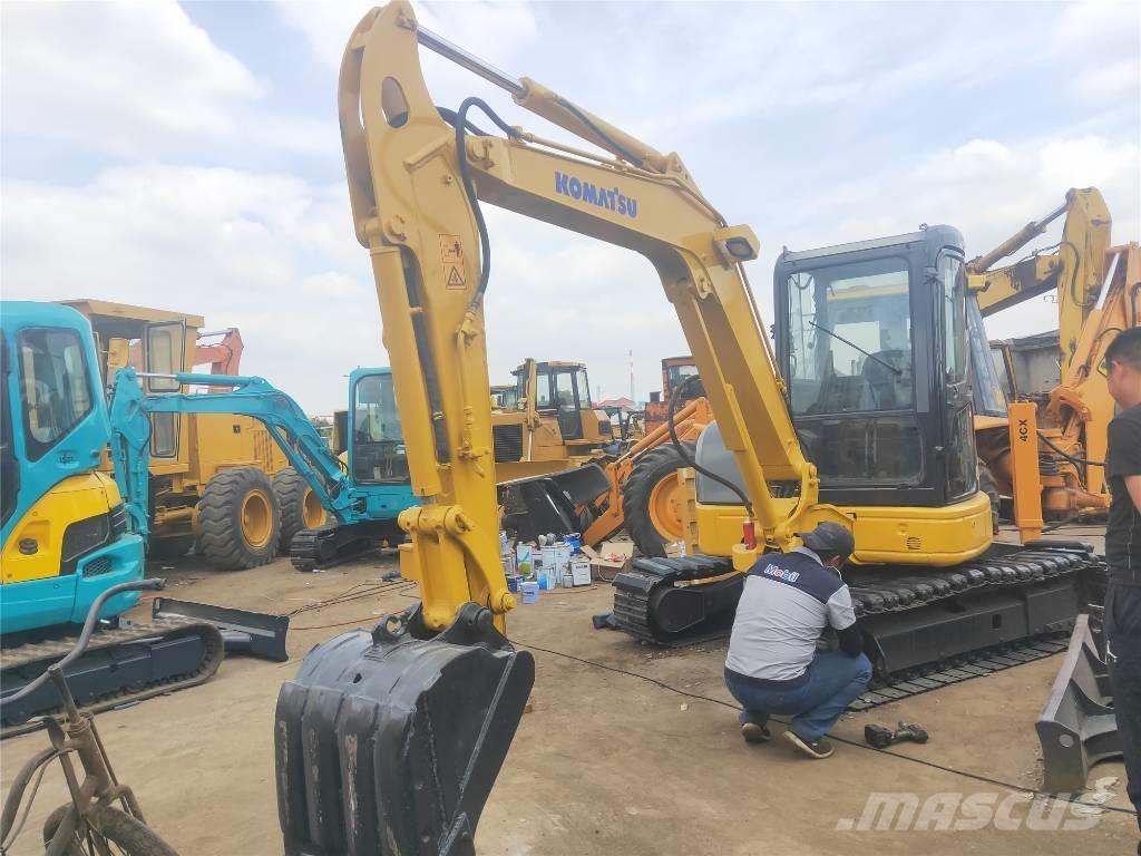 Komatsu PC 50 MR Pásové rýpadlá