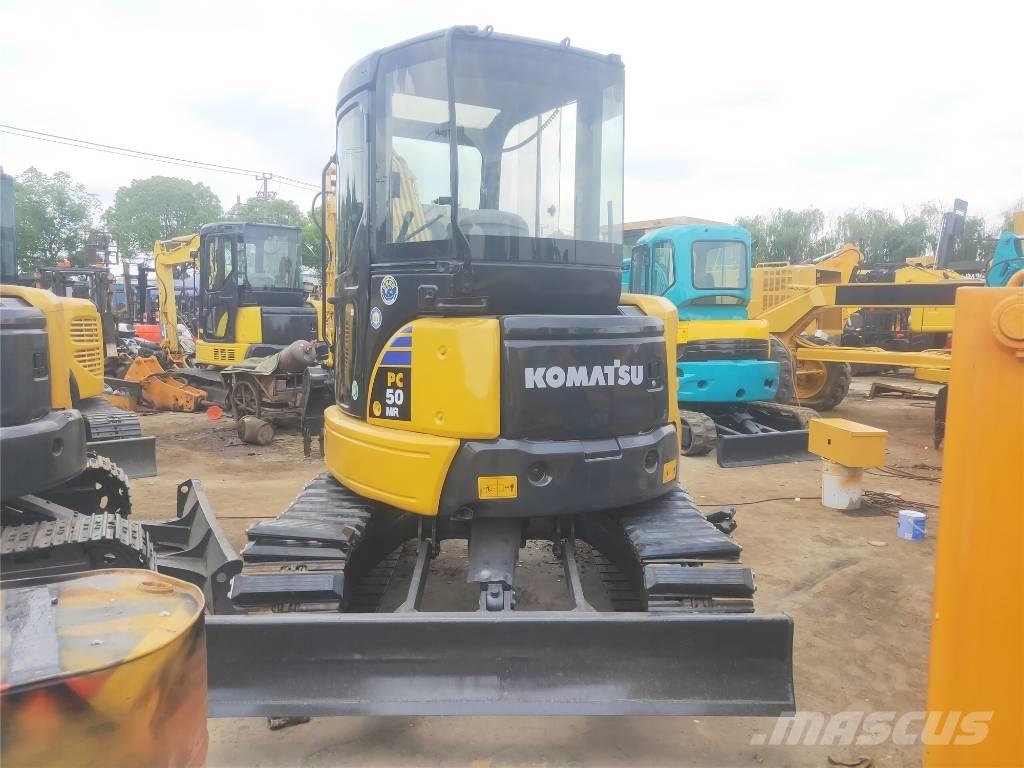 Komatsu PC 50 MR Pásové rýpadlá