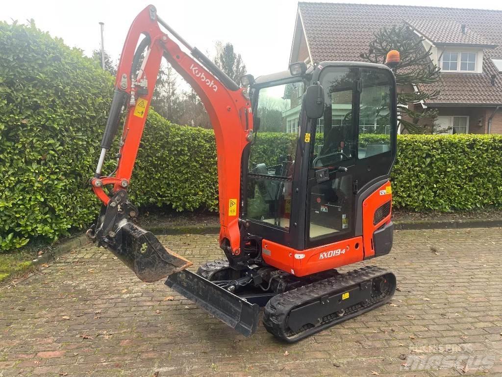 Kubota Kx019 Mini rýpadlá < 7t