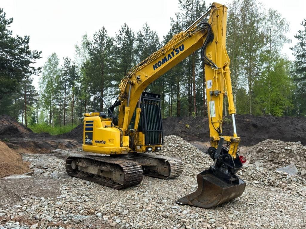 Komatsu PC138US-11 Pásové rýpadlá