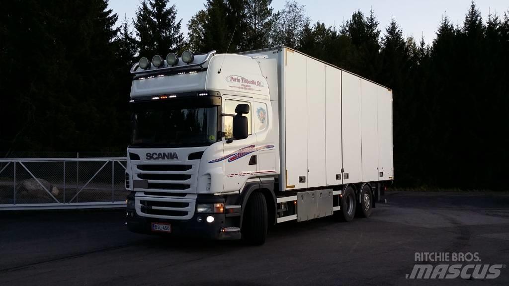 Scania R500 6x2 Skriňová nadstavba