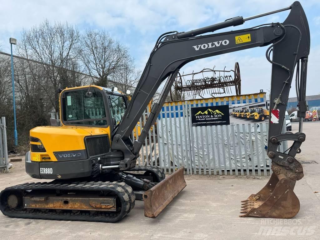 Volvo ECR 88 Midi rýpadlá 7 t - 12 t