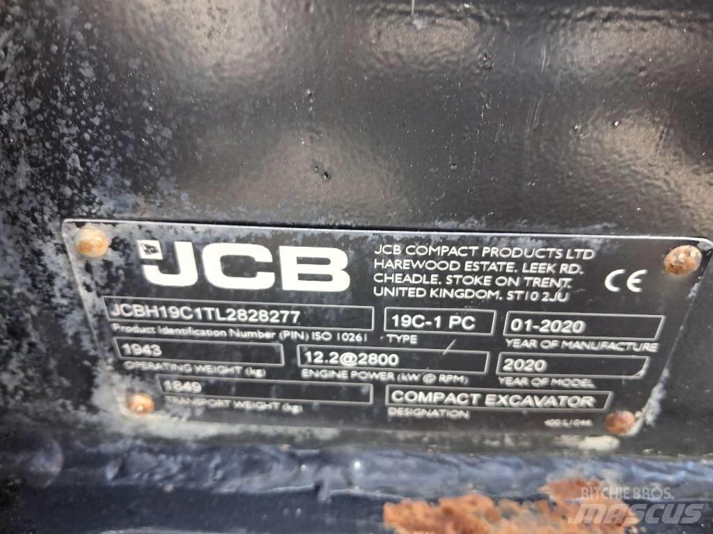 JCB 19 C-1 Mini rýpadlá < 7t