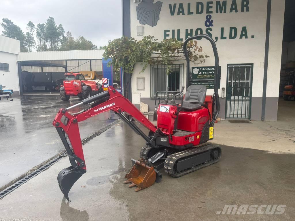 Yanmar SV 08 Mini rýpadlá < 7t