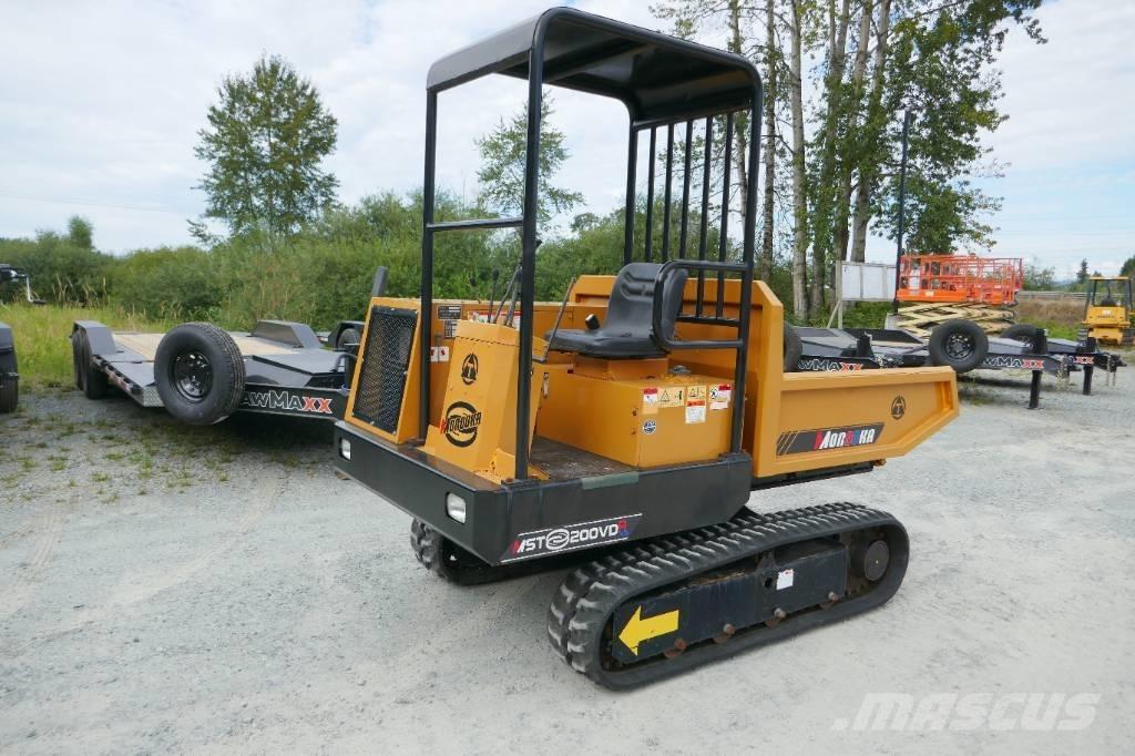 Morooka MST 200 Pásové sklápače