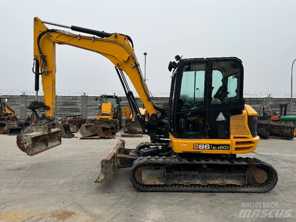 JCB 86 C-1 Midi rýpadlá 7 t - 12 t