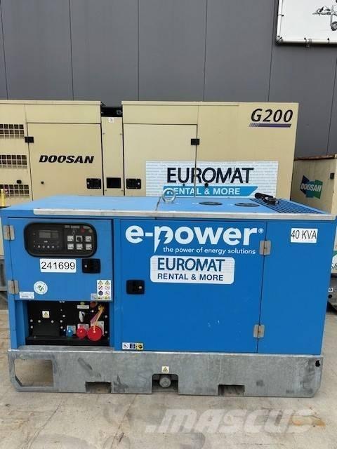 Europower EPSR50TDE Naftové generátory