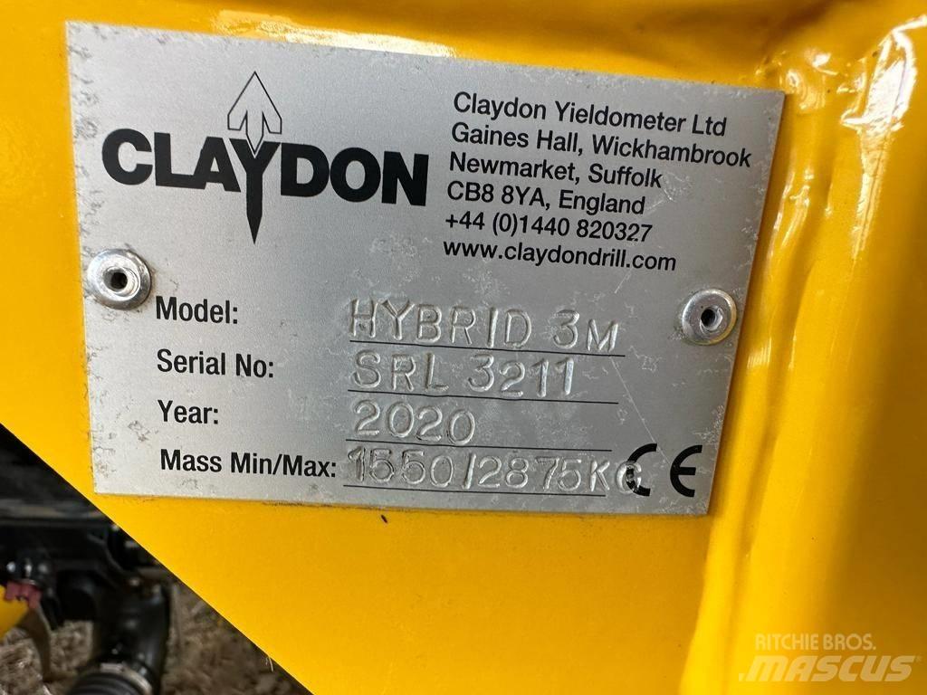 Claydon Hybrid 3 Mechanické sejačky