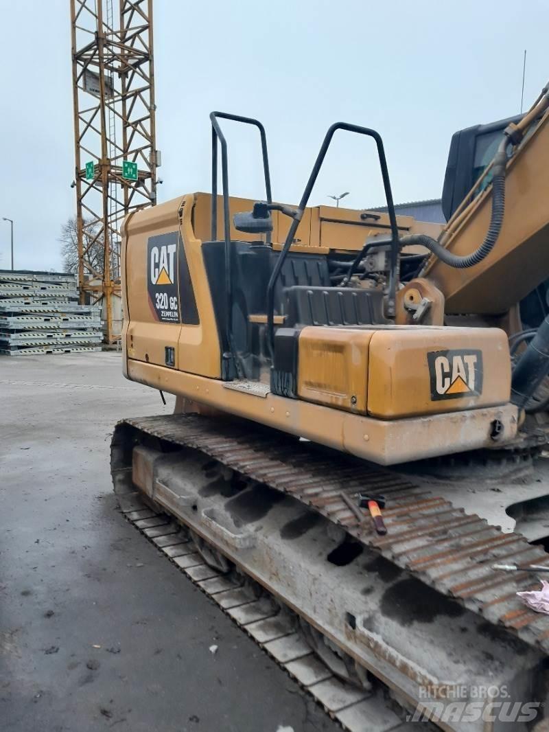 CAT 320GC Pásové rýpadlá