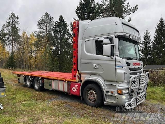 Scania R 560 6*2 Plošinové nákladné automobily/nákladné automobily so sklápacími bočnicami