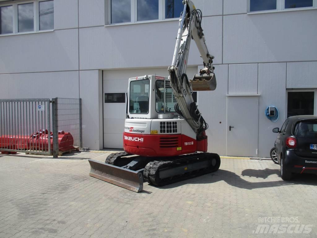 Takeuchi TB 153 FR Mini rýpadlá < 7t