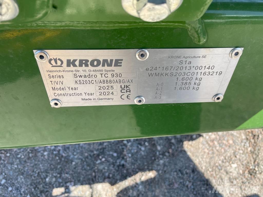 Krone TC 930 Plus Riadkovače