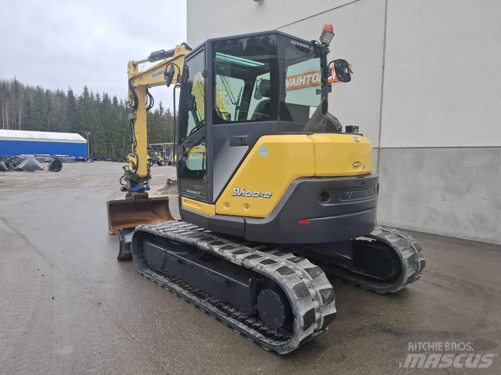 Yanmar SV 100-2A Midi rýpadlá 7 t - 12 t