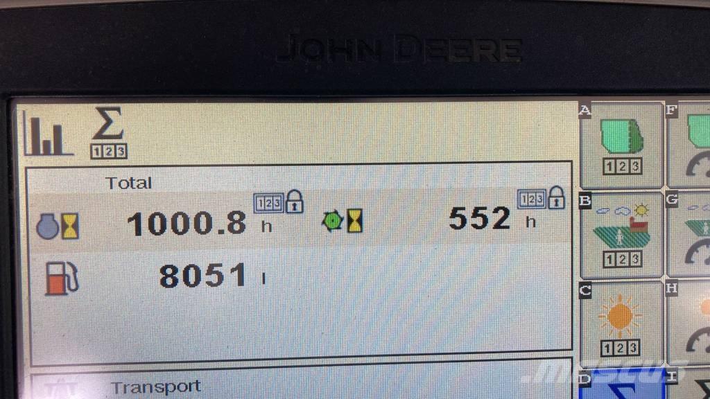 John Deere 8600I Samochodné kosačky