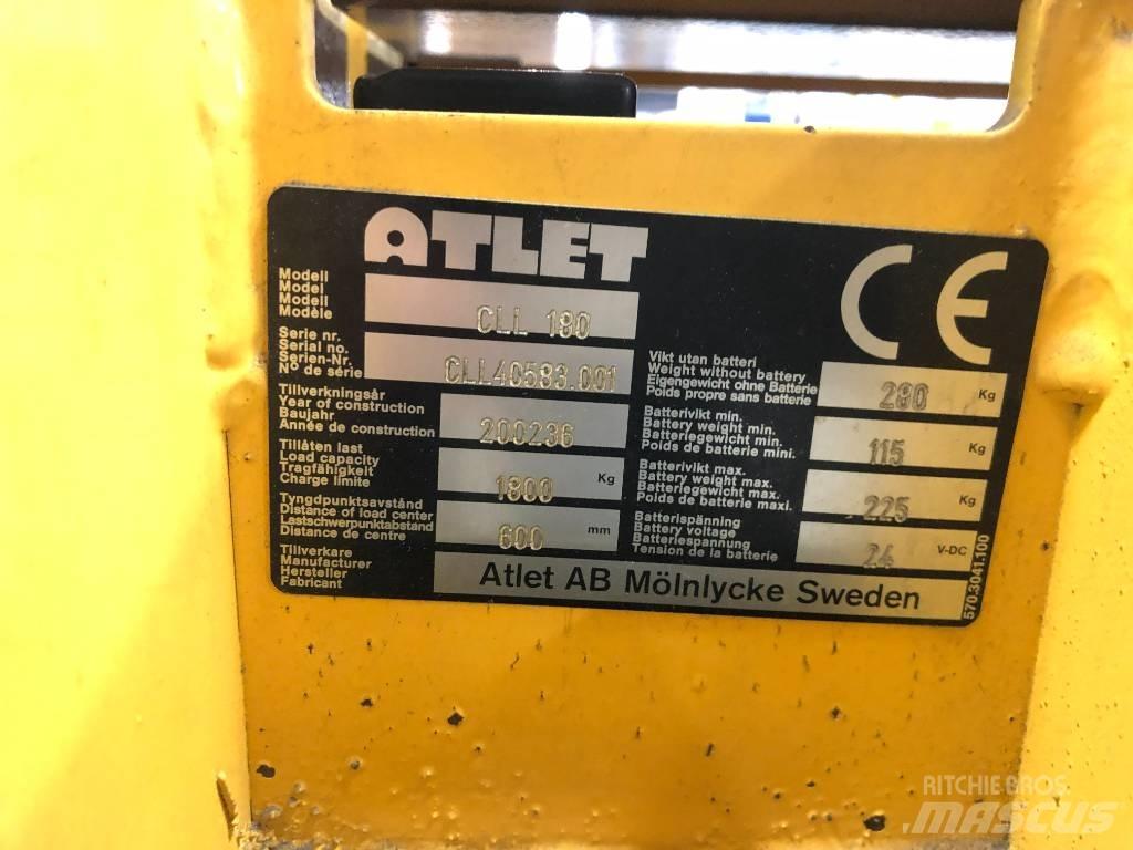 Atlet CLL 180 Ručné paletové vozíky