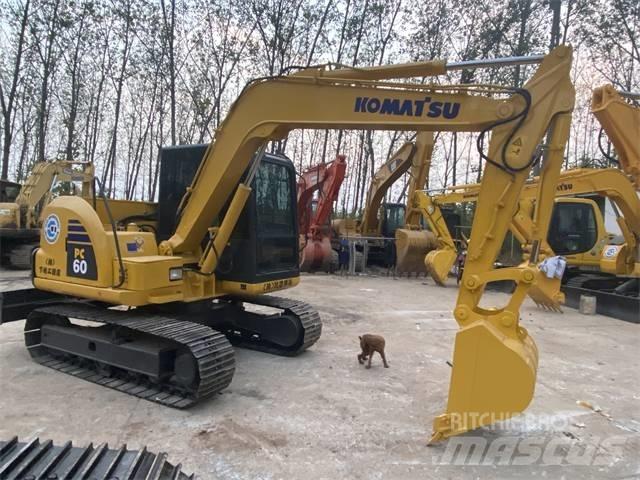 Komatsu PC60-8 Pásové rýpadlá