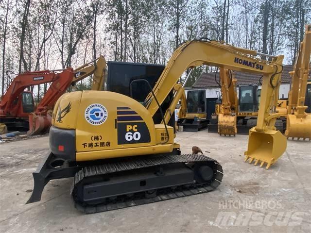 Komatsu PC60-8 Pásové rýpadlá