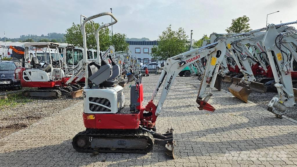 Takeuchi TB 210 R Mini rýpadlá < 7t