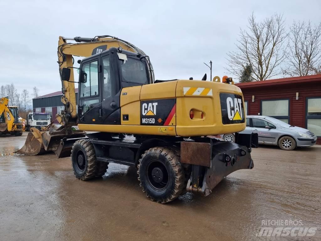 CAT M 315 D II Kolesové rýpadlá