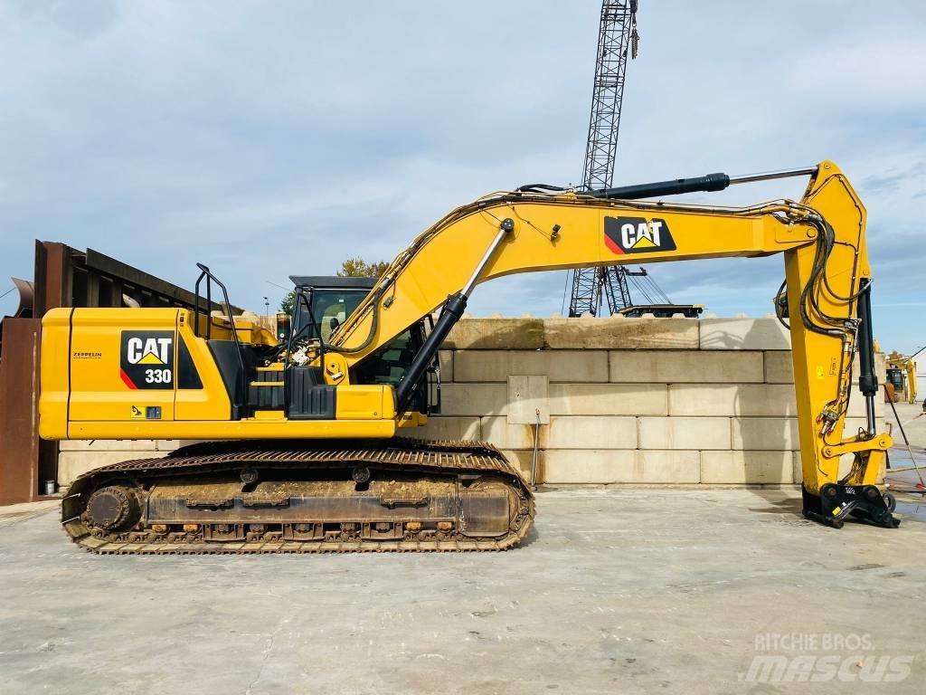 CAT 330-07a Pásové rýpadlá