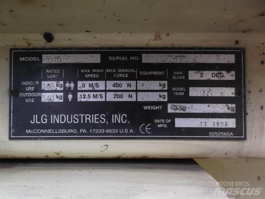 JLG 2646E      V-2288 Vertikálne stĺpové výťahy